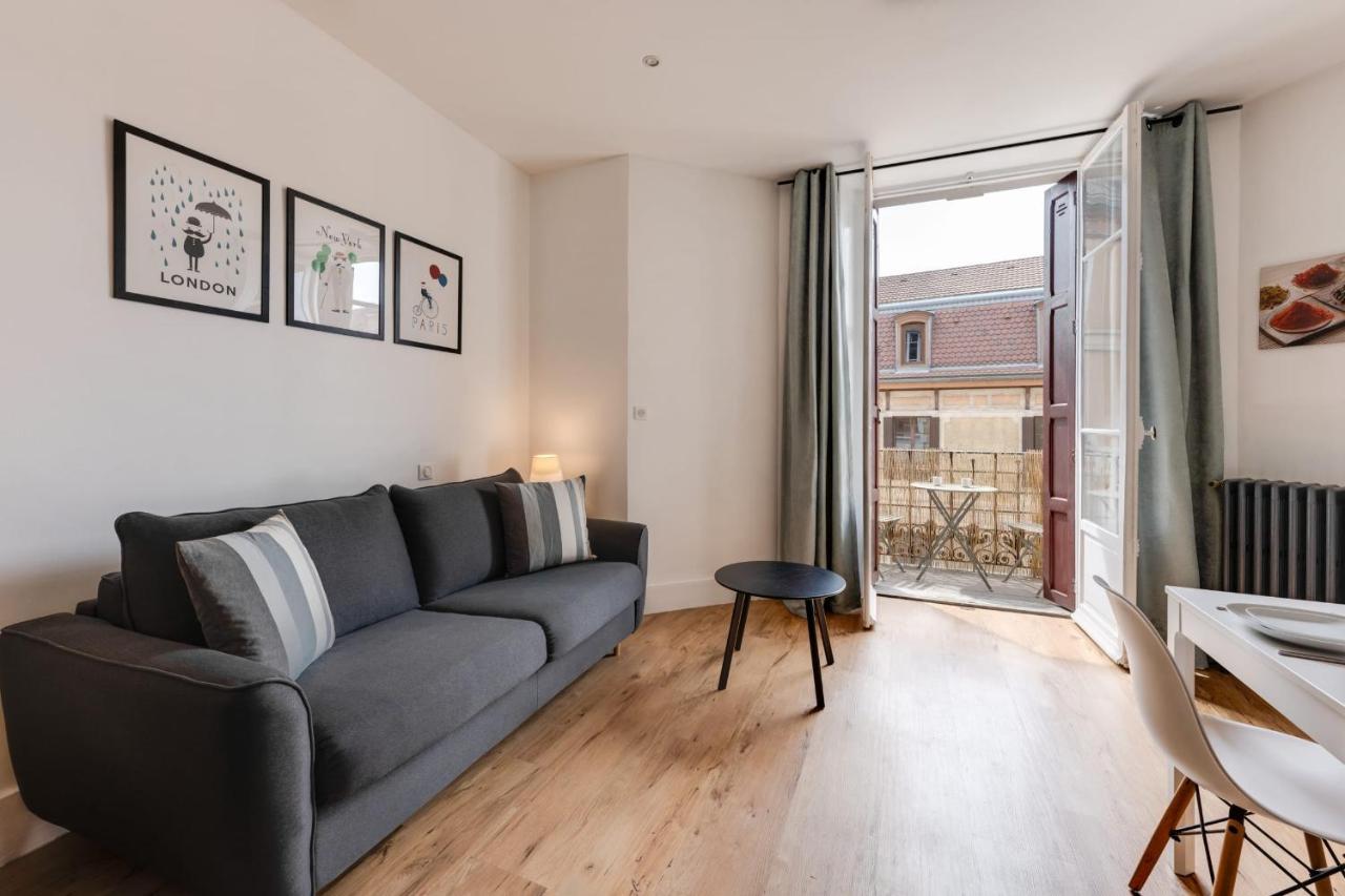 Le Mont Blanc - Charming T1 Ideal For 2 People With Balcony