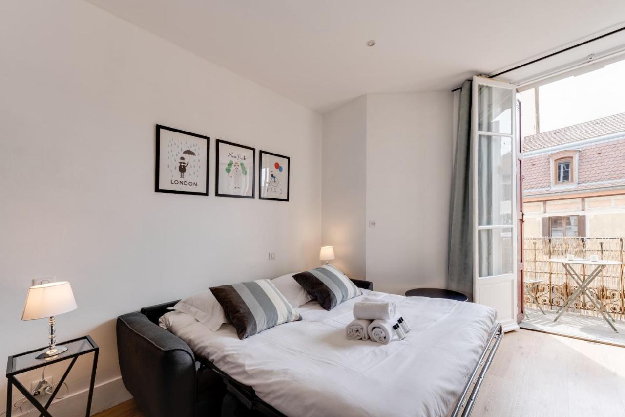 Le Mont Blanc - Charming T1 Ideal For 2 People With Balcony