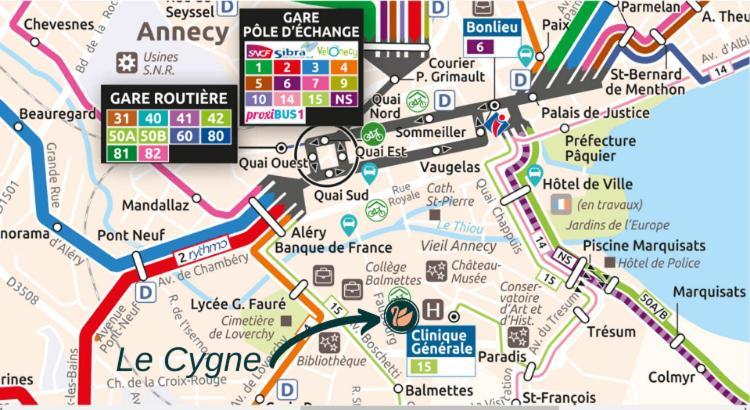 Savoie - Le Cygne Appartement Annecy