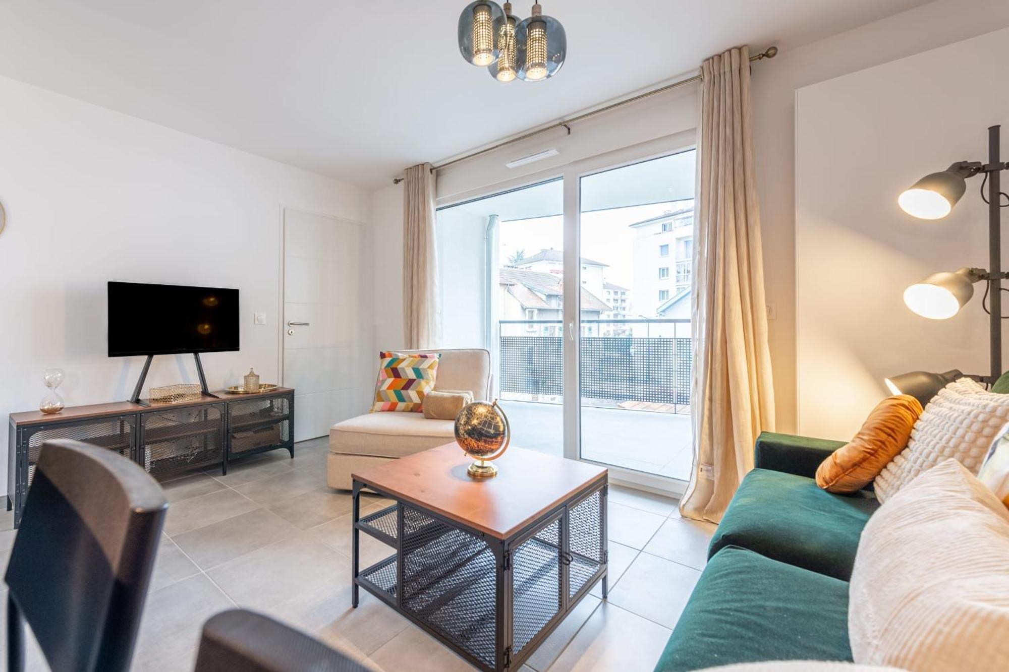 Annecity - Confortable Pres Du Centre Apartamento *