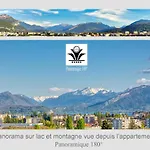Panoramique 180 Lac Et Montagne Et Nid Secret Spa Romantique
