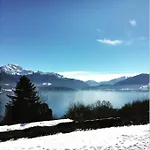 Apt Calme Vue Lac - 2 Chambres - Sauna