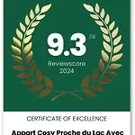 Appart Cosy proche du lac avec terrasse
