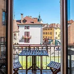 L\'Anneciano - Balcon - Chambre - Vue