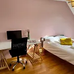 Spacious Apartment With Balcony