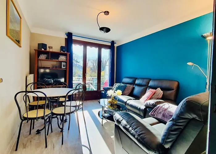 3* Balcon Vue Lac Commerces Et Plage A 100M