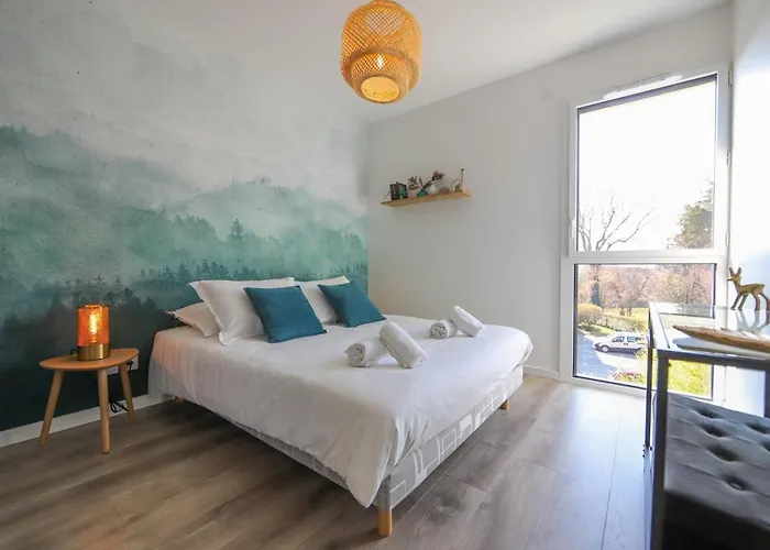 Les Choucas - Appartement Duplex Lumineux Avec Parking