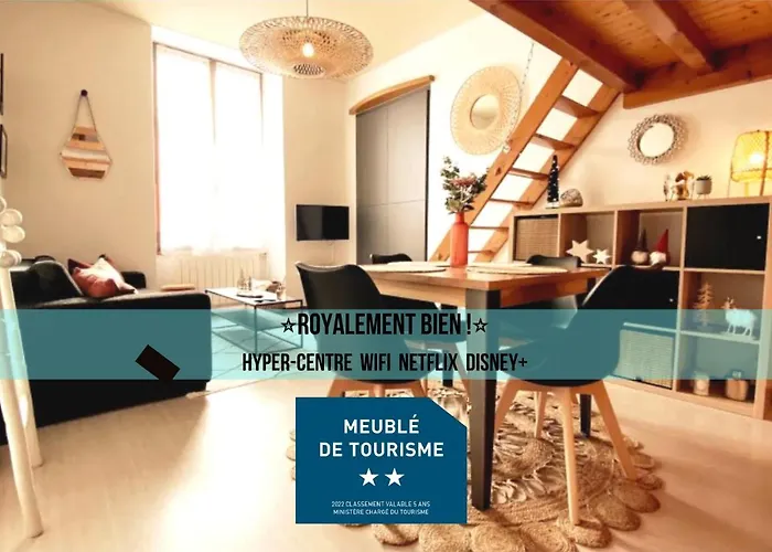 Royalement Bien ! Hyper-Centre - Wifi - Netflix - Disney Plus