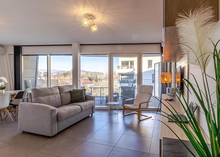 La Plume Vue Lac 3 Etoiles - Garage Prive, Secteur Recherche, Moderne & Tout Equipe, 6 Personnes