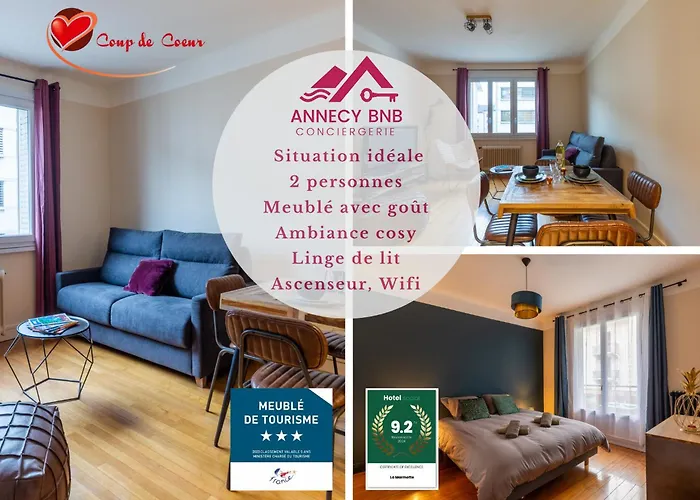 La Marmotte: 2 Persons, Center And Lake, 3*