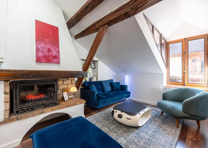 Sous Les Toits D\'Annecy, Un Appartement Irresistible Pour 1 A 6 Personnes En Plein Coeur De Ville