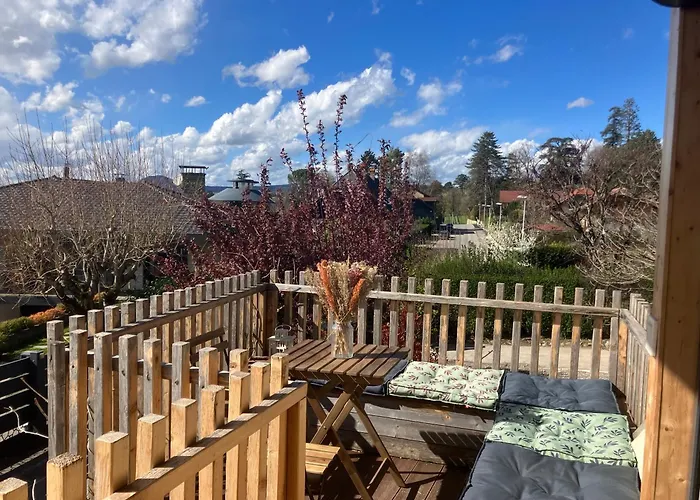 Charmante Maisonnette Avec Terrasse Et Jolie Vue - 5 Min A Pied Du Lac