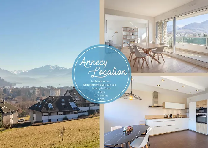 Le Sainte Anne- Appartement Avec Vue Lac