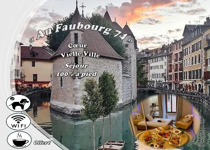 Au Faubourg -Old City - Lake & Canal 1 Min