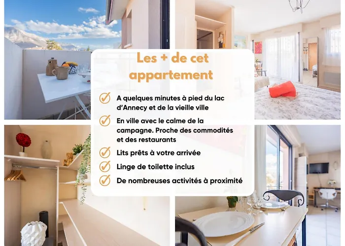 Cozy Studio, Very Close To Lake Annecy