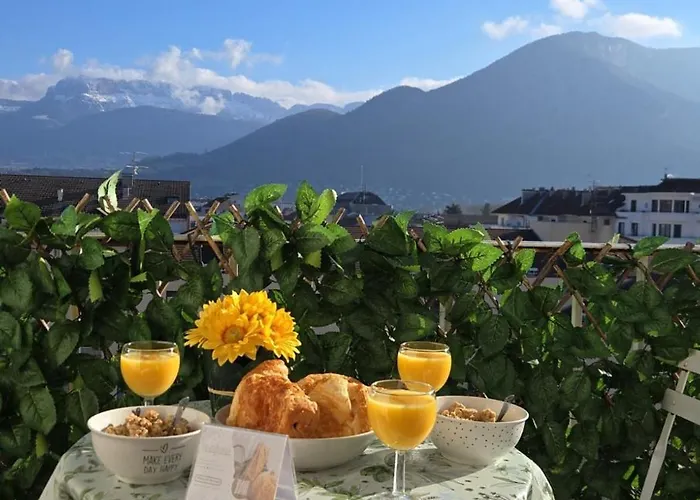 Martine A Annecy Parking Vue Magnifique