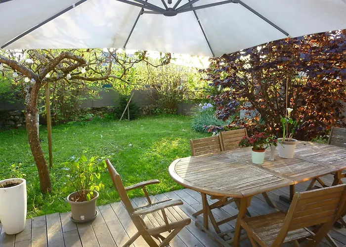 Rez-De-Jardin Enchanteur A 700M Du Lac Au Dessus Du Petit Port