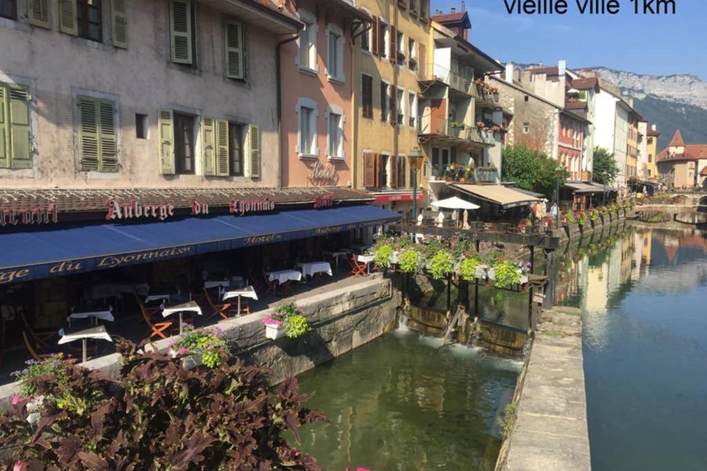 3* Balcon Vue Commerces Et A 100m Annecy