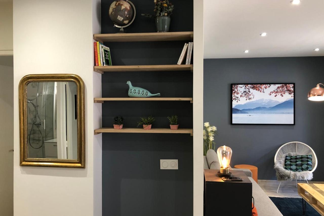 Modern 1room Canal Terrace Lake 400m Annecy