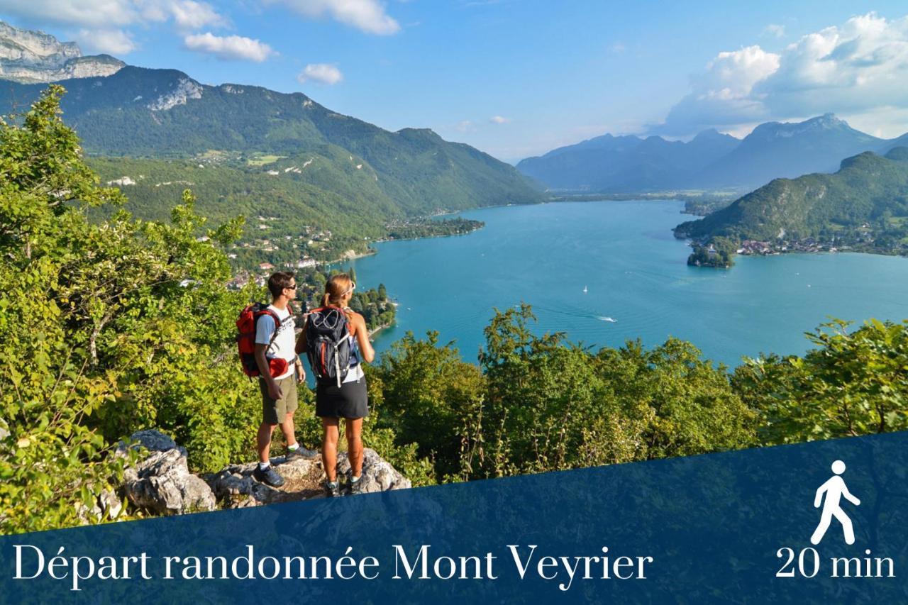 Apartment Homey Montaigne - New - A 1 Min A Pied Du D'annecy - 2 Balcons Prives - Avec 2 Chambres - Stationnement Gratuit Toute L'annee Sauf En Ete - Juin A Aout *