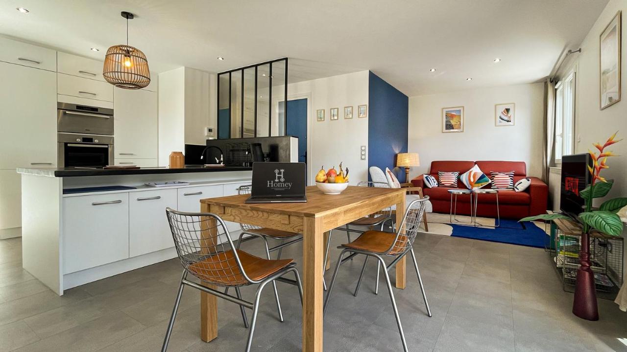 Homey Montaigne - New - A 1 Min A Pied Du D'annecy - 2 Balcons Prives - Avec 2 Chambres - Stationnement Gratuit Toute L'annee Sauf En Ete - Juin A Aout Apartment *