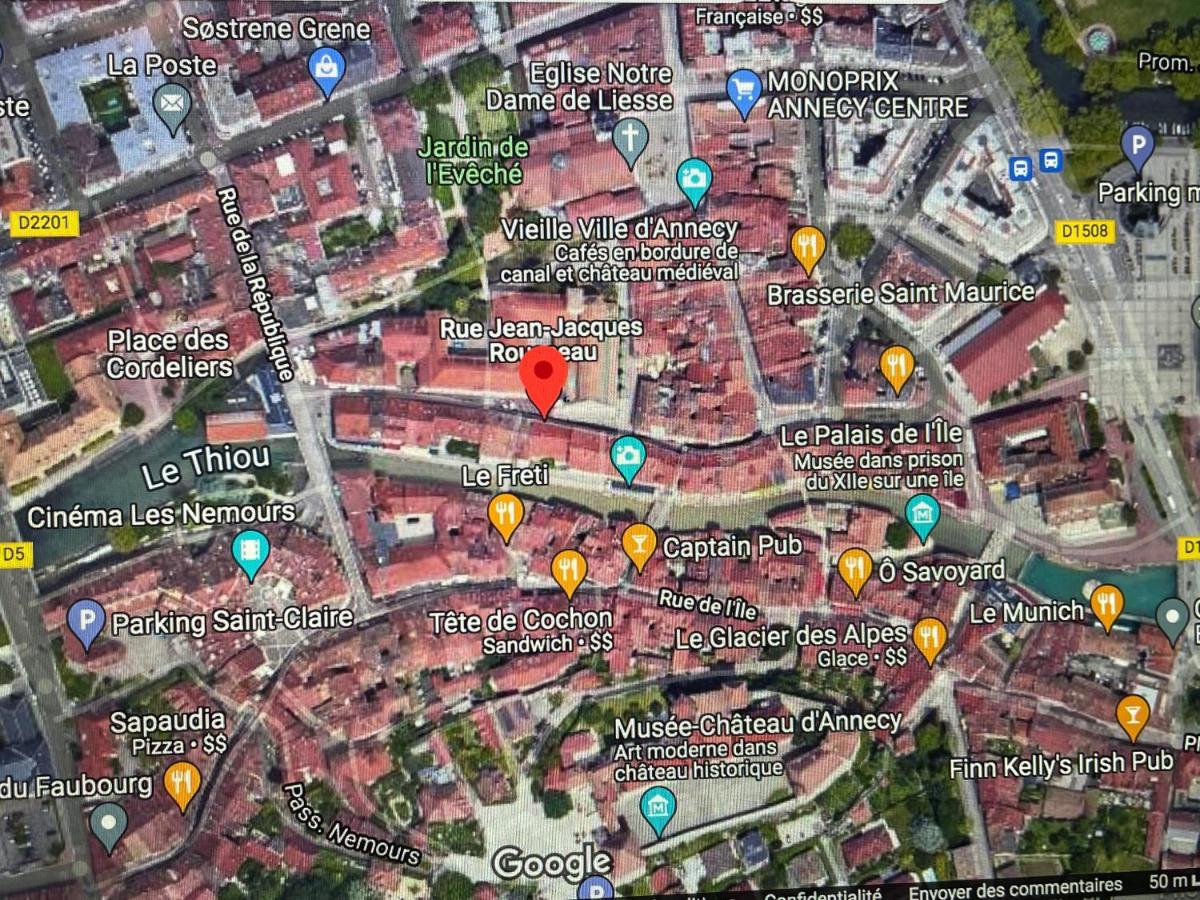 Bel Appartement, 2 Chambres, Coeur De Apartment Annecy