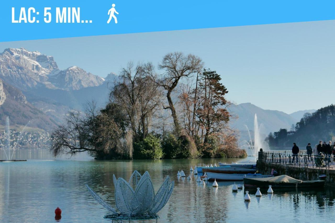 Le Paquier - Mycosyapart, Vieille Ville, Calme, Lac 100m, Netflix Annecy