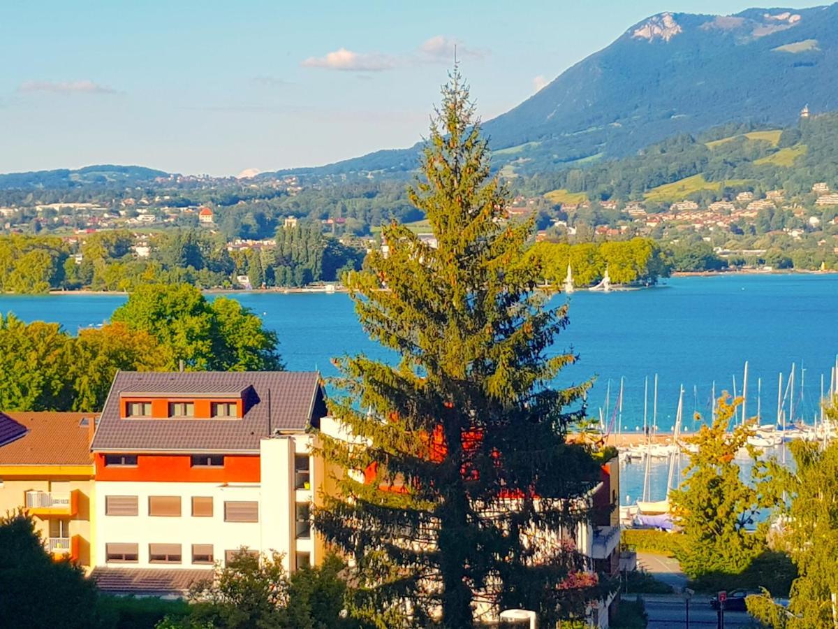Apartment Corniche Joli T2 A 300 M Du Avec Parking Prive Annecy