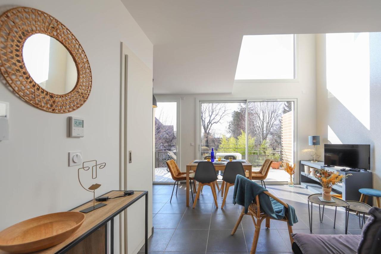 Les Choucas - Duplex Lumineux Avec Parking Annecy