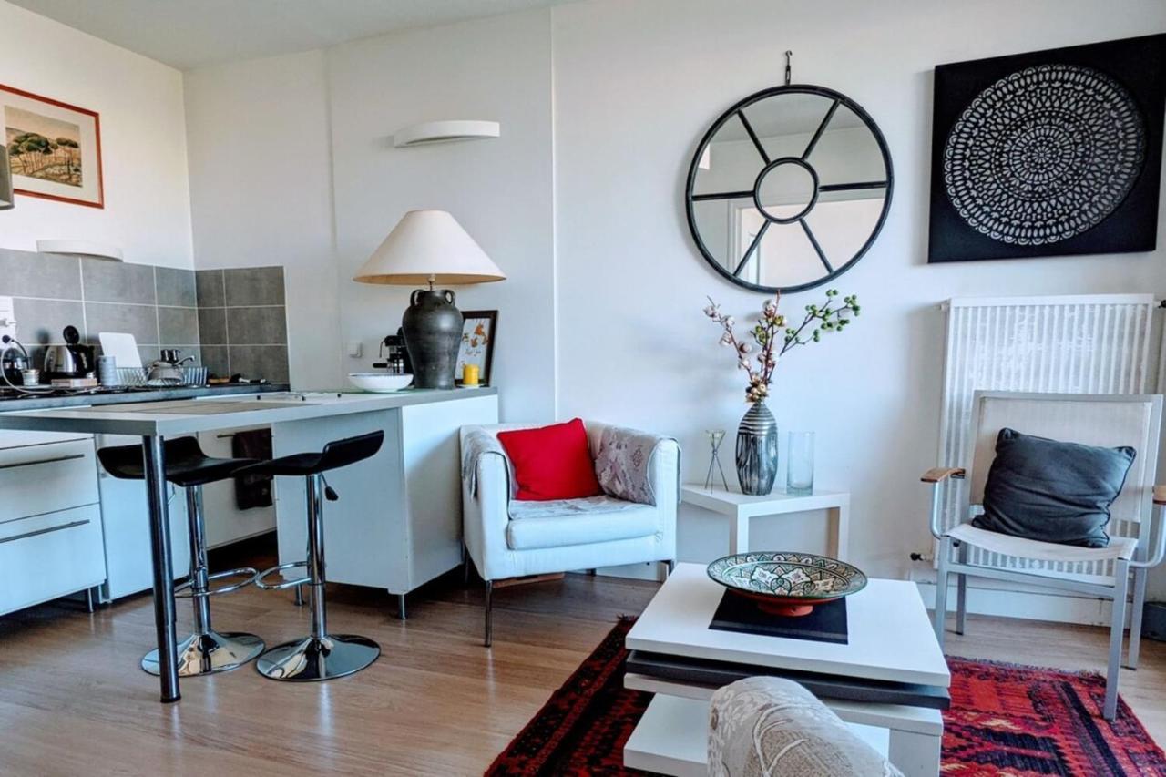 Appartement T2 Lumineux Balcon Parking Télétravail