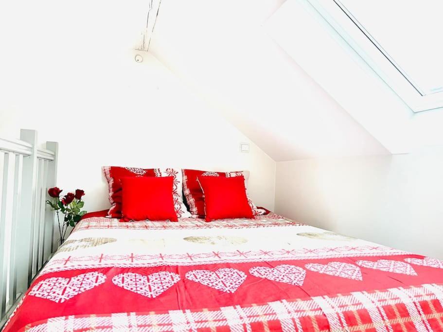 Le Red Loft à 5min Du Centre-ville Avec Parking Privatif Gratuit Appartement Annecy