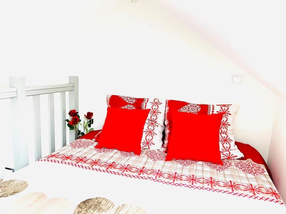 Le Red Loft à 5min Du Centre-ville Avec Parking Privatif Gratuit Appartement
