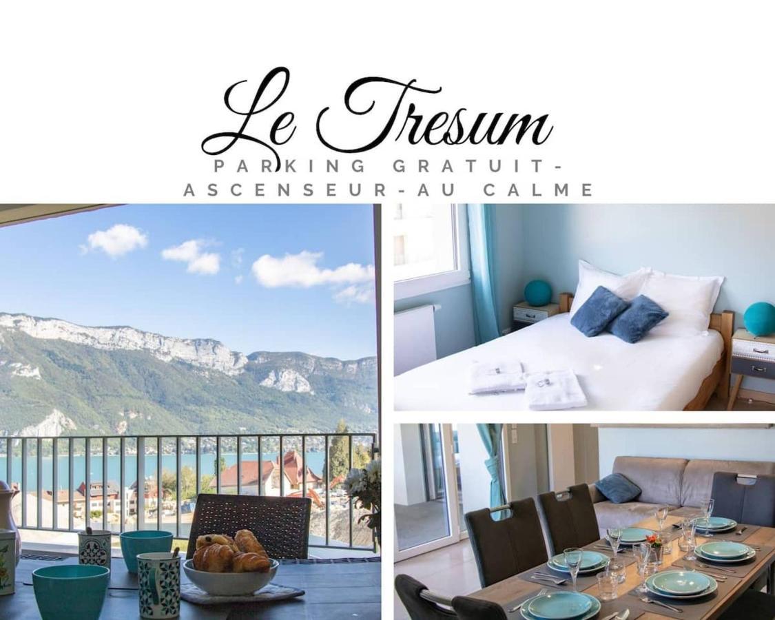 Majord'home - Le Tresum - Terrasse Vue Lac Annecy