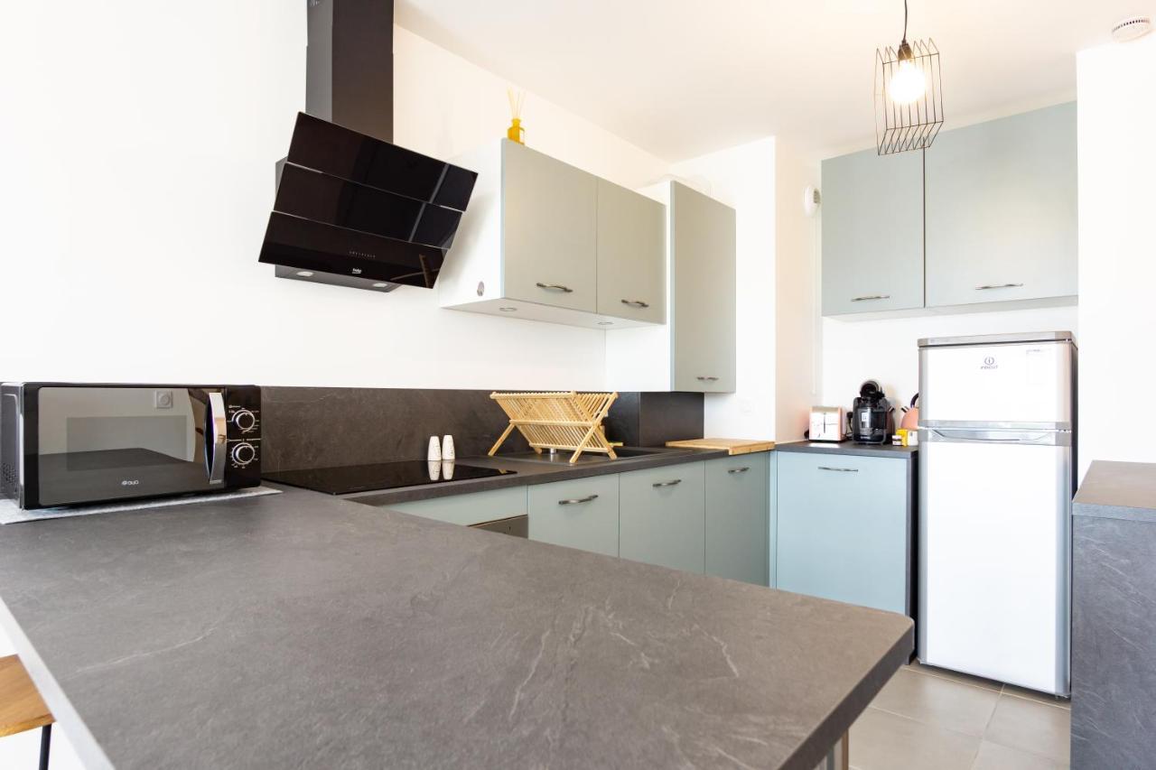 Apartment 85 Geneve Confortable T2 Avec Parking Prive *