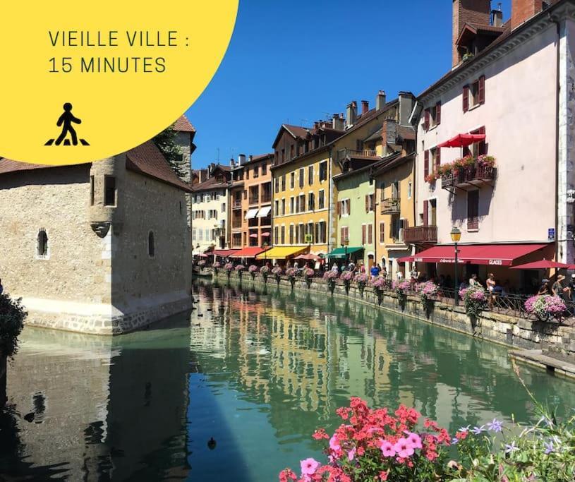 Proche Du Et Des Commerces, Neuf, Au Calme, Avec 3 Et Grande Terrasse Apartment Annecy