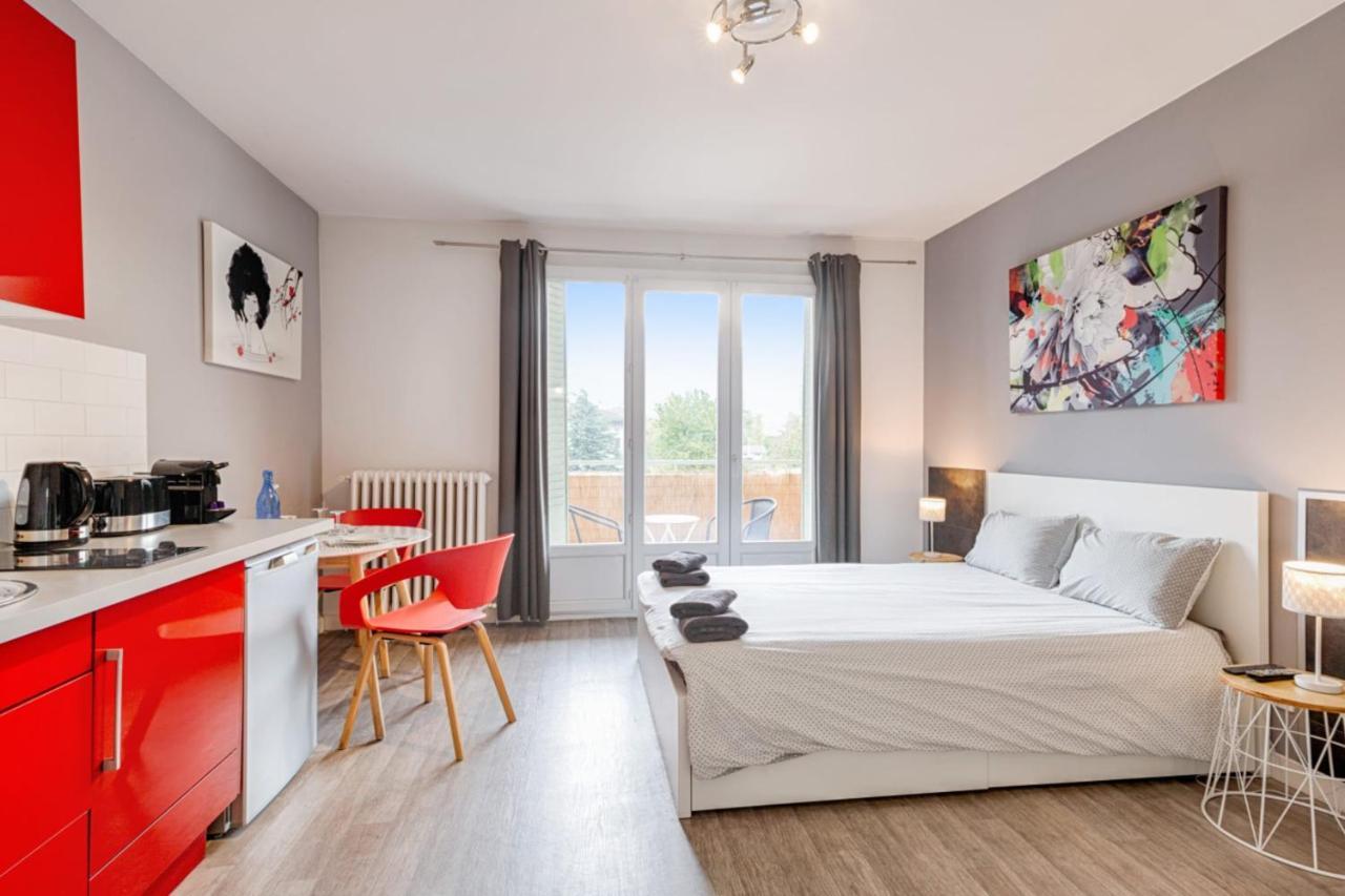 Apartamento Studio Balcony Close To Old Town Annecy