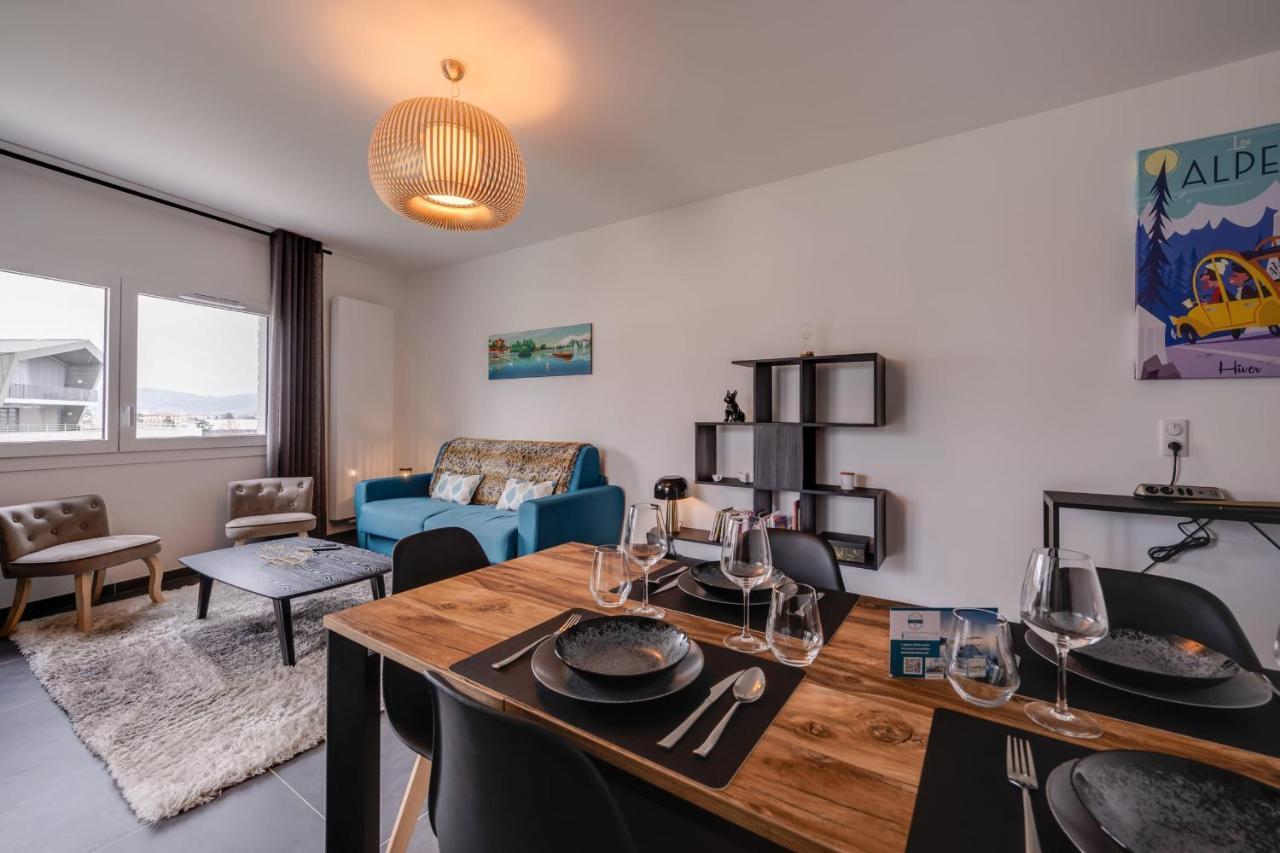 Ferienhaus Le 305 - T3 With Garage And Beautiful Terrace Annecy