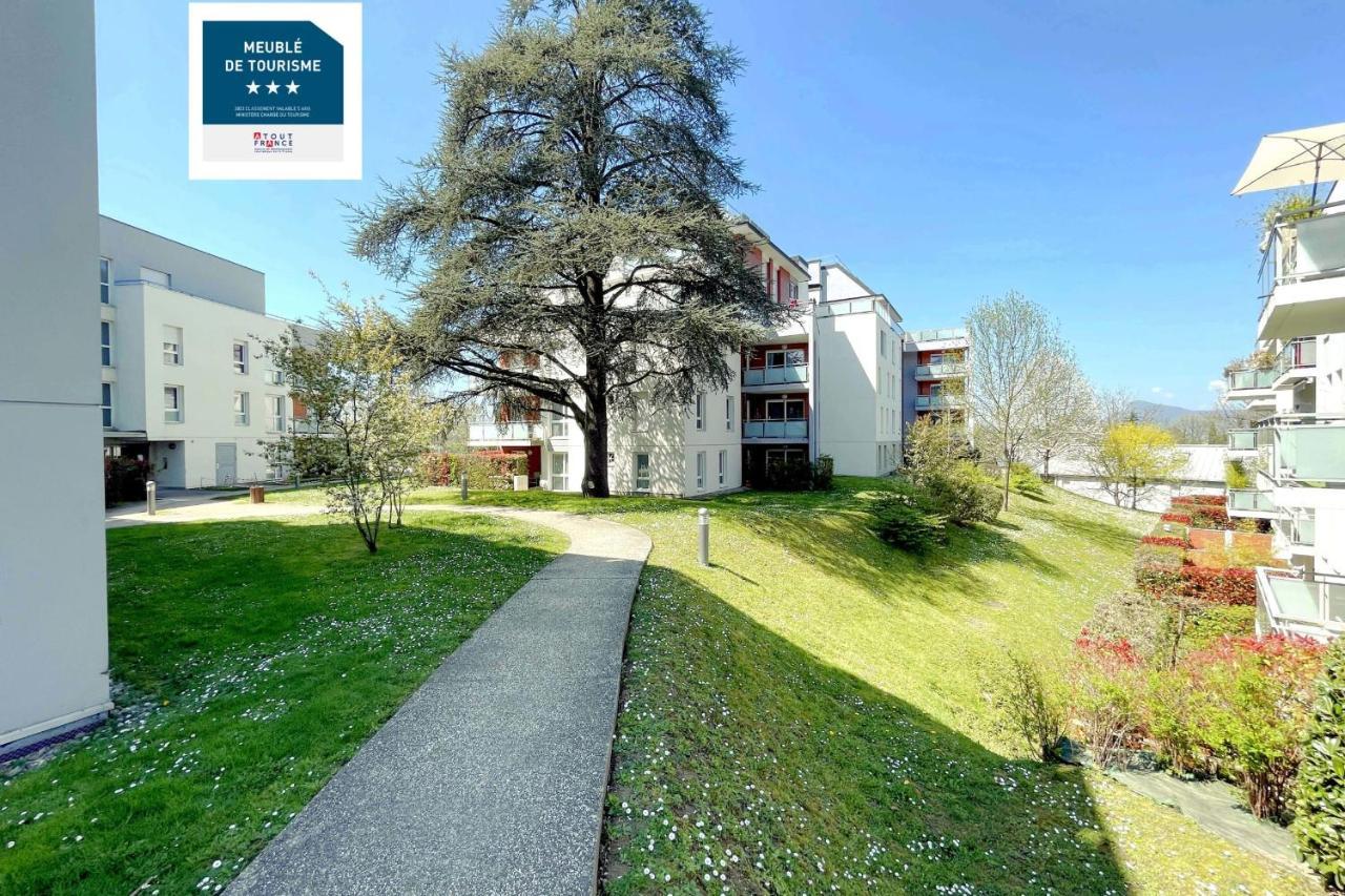 Beautiful T4 Parking Large Terrace Apartamento Annecy