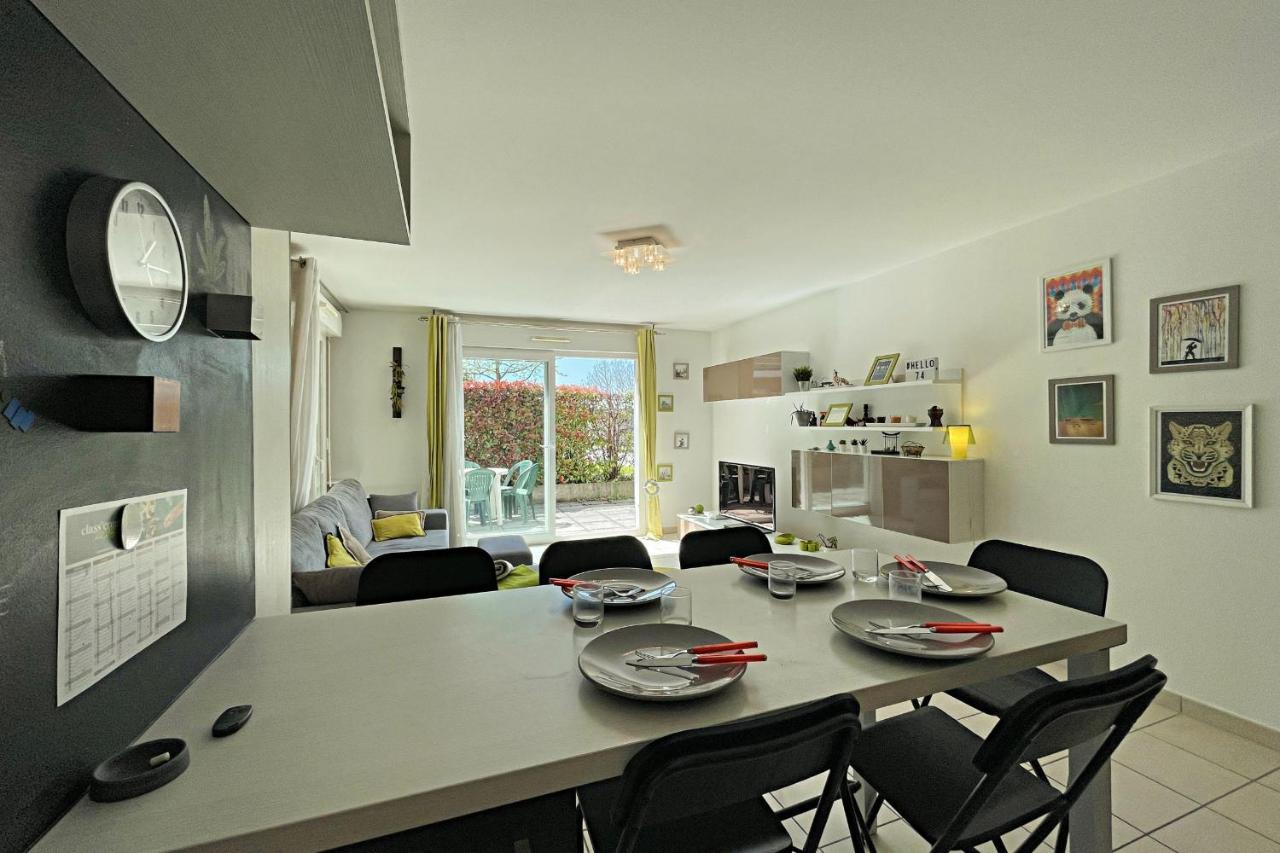 Beautiful T4 Parking Large Terrace Apartamento Annecy
