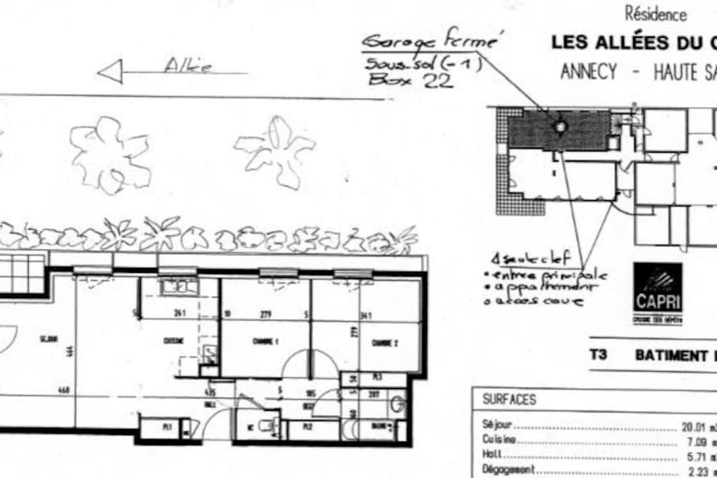 Apartment 62 M2 Rez De Jardin, Terrasse , 6 Lits Et Parking *