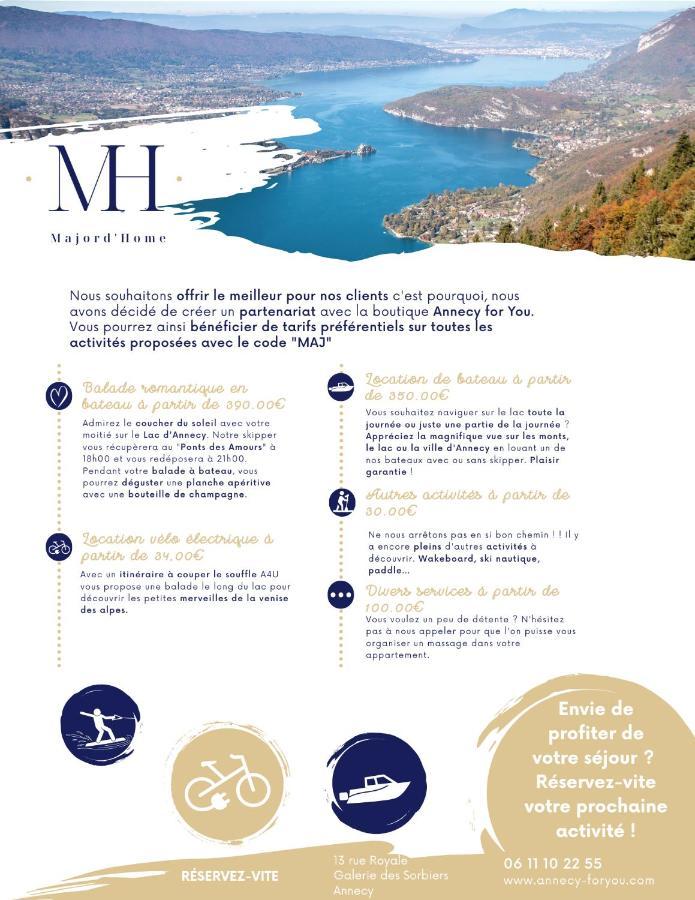 Le - Vue Et Montagne - Majord'home Annecy