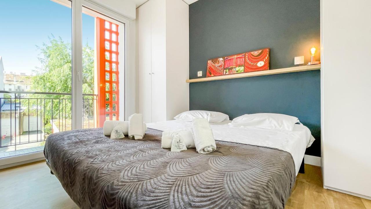Apartment Homey Boa -hyper-centre- En Face De La Gare -balcon Prive *