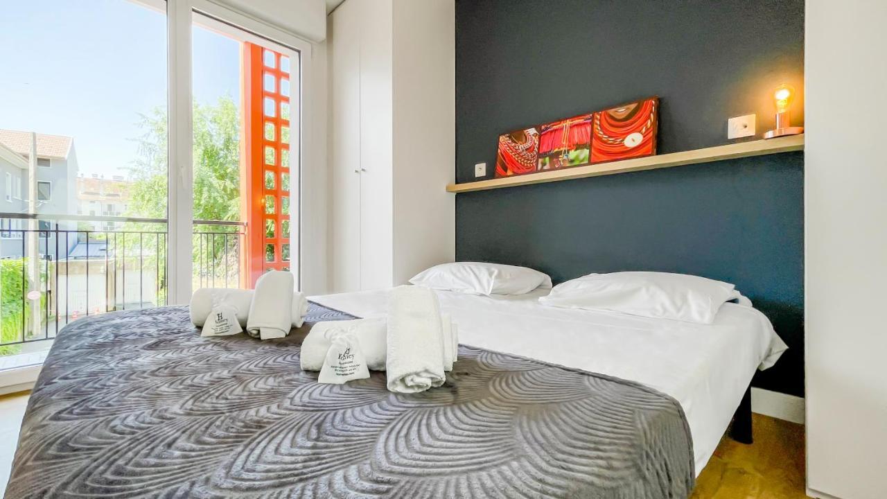 Homey Boa -hyper-centre- En Face De La Gare -balcon Prive Apartment