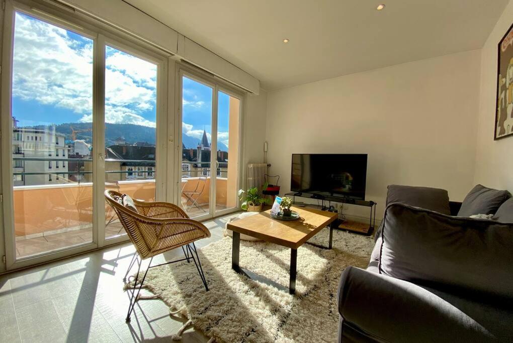 Apartment Toit-terrasse Traversant Plein Centre 100m Du