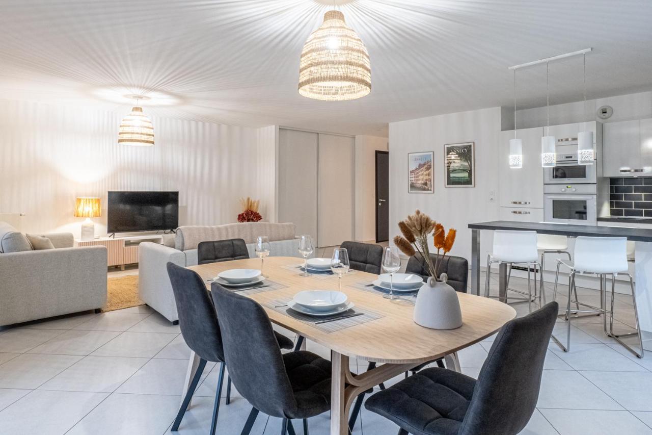 Apartamento La Canopee D'annecy - Spacieux T3 Situe A L'entree De La Vieille Avec Garage Et Grande Terasse Annecy