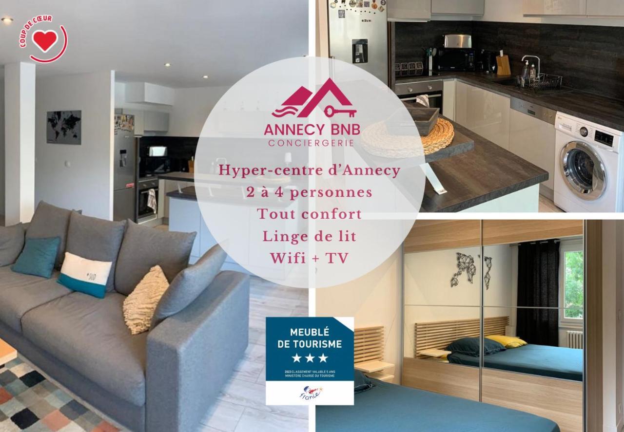 Le Globetrotteur T3 Pour 4 Pers 70m2 Au Coeur D'annecy Apartment *