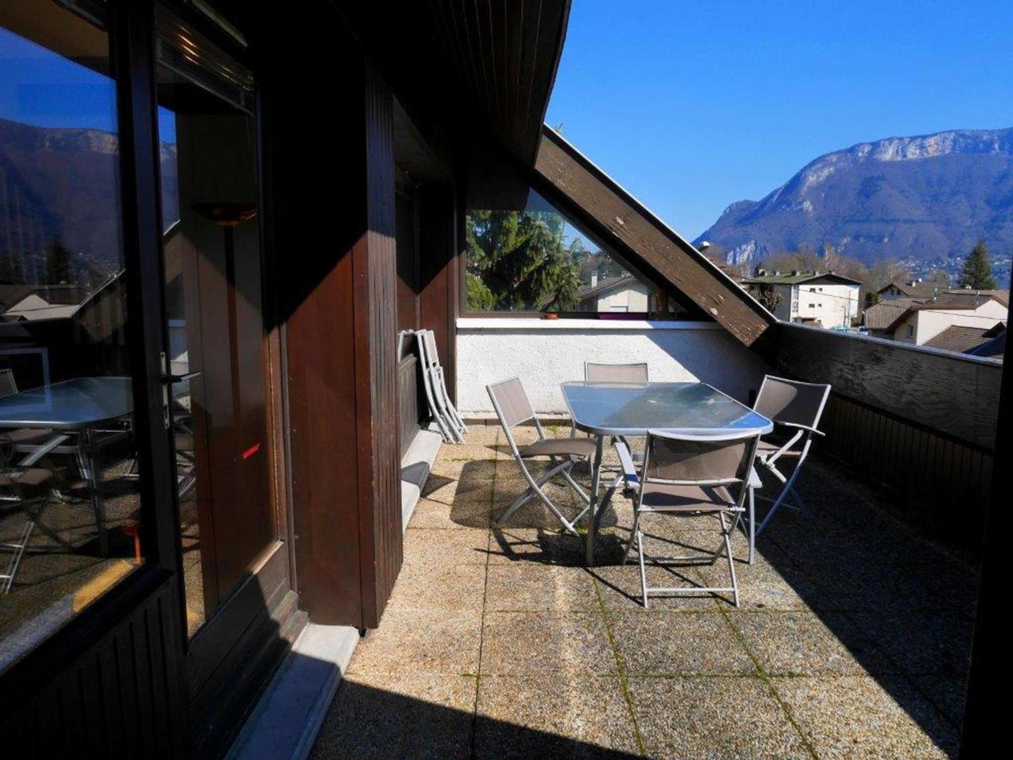 Duplex F2 Avec Terrasse Vue Lac, Parking Et Wifi - - Fr-1-432-5 Apartment Annecy