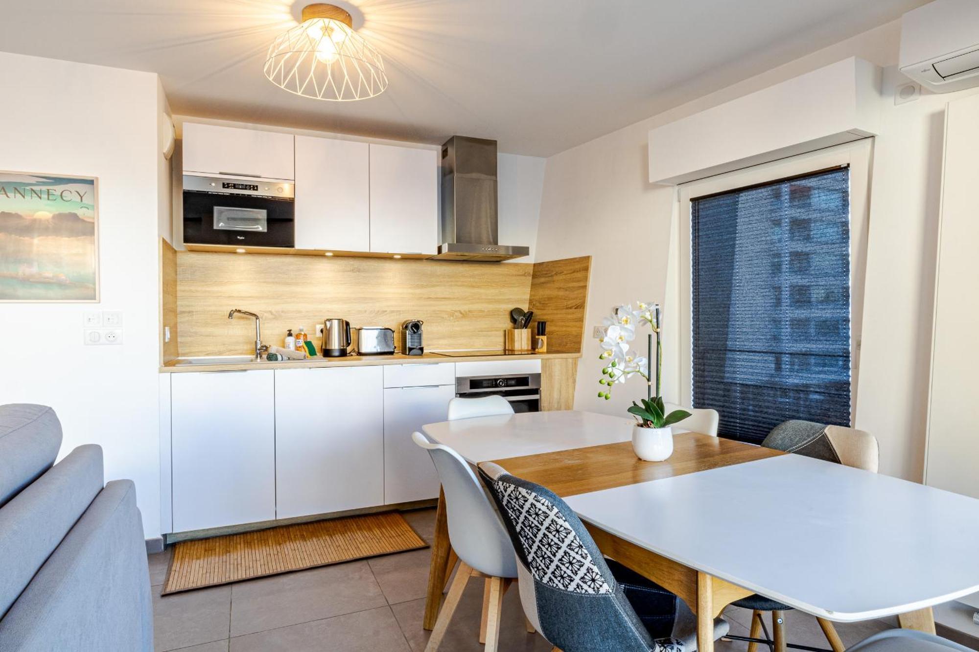 La Plume Vue 3 Etoiles - Garage Prive, Secteur Recherche, Moderne & Equipe, 6 Personnes Annecy