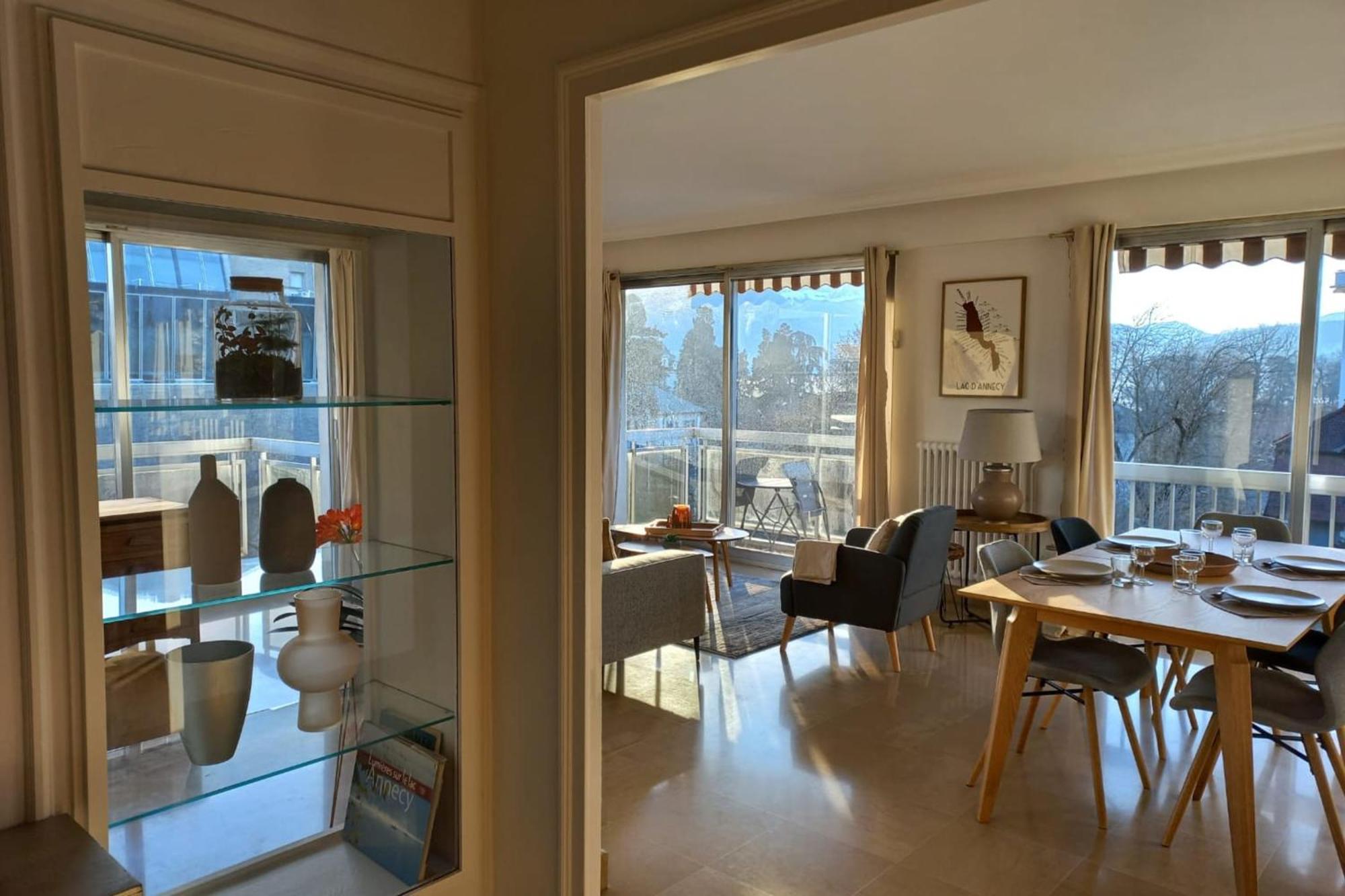 Apartment Tournette-comfortable And Quiet Luxury Annecy