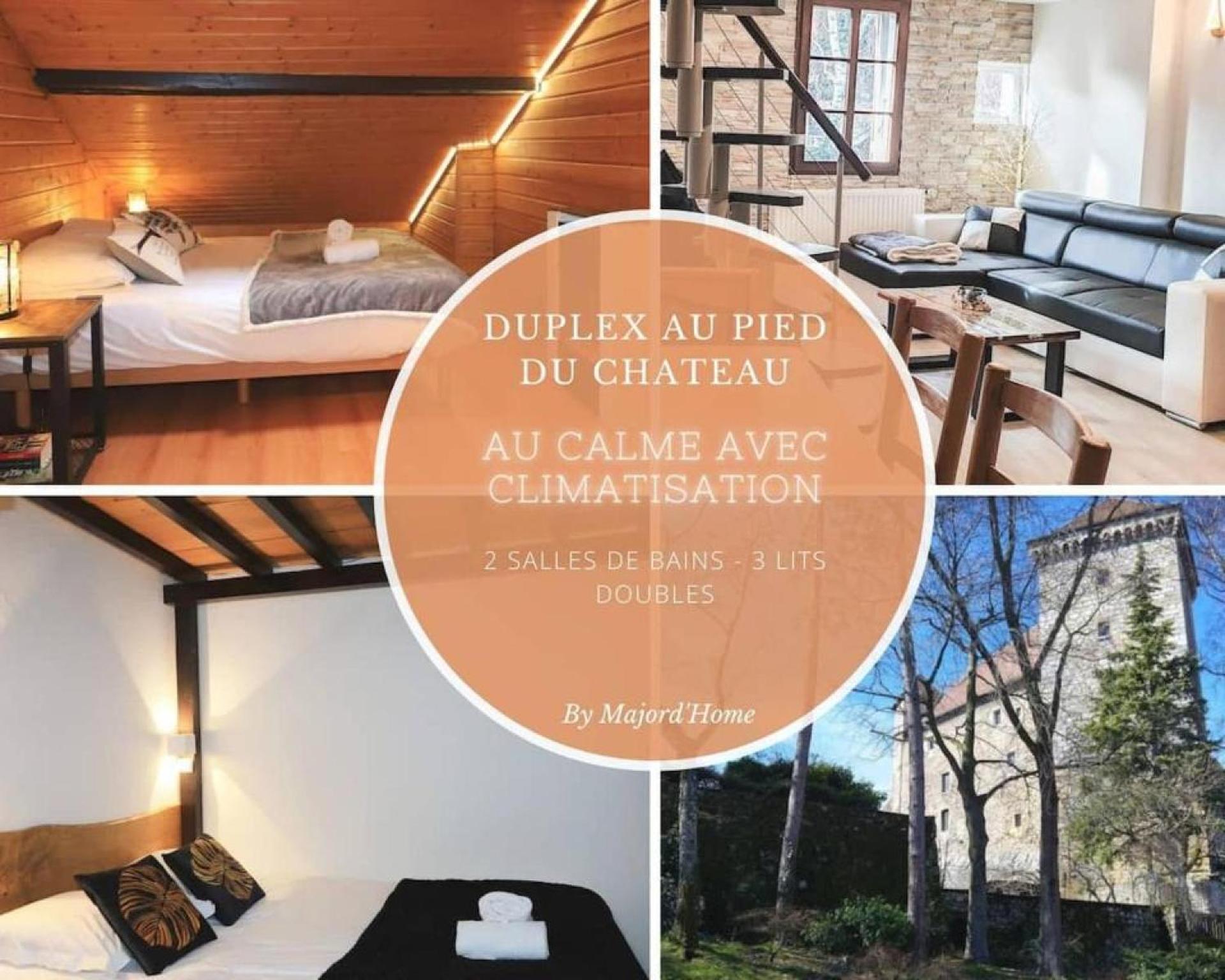 & Castle - Vue Chateau - Climatisation - Majord'home Apartment